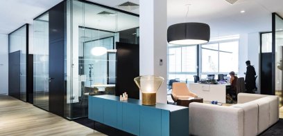 Innenansicht modernes Büro