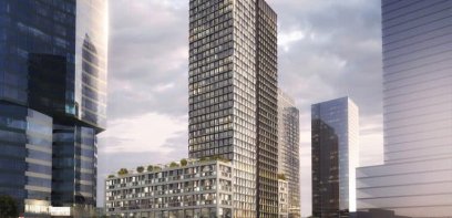 Modernes Büro Hochhaus