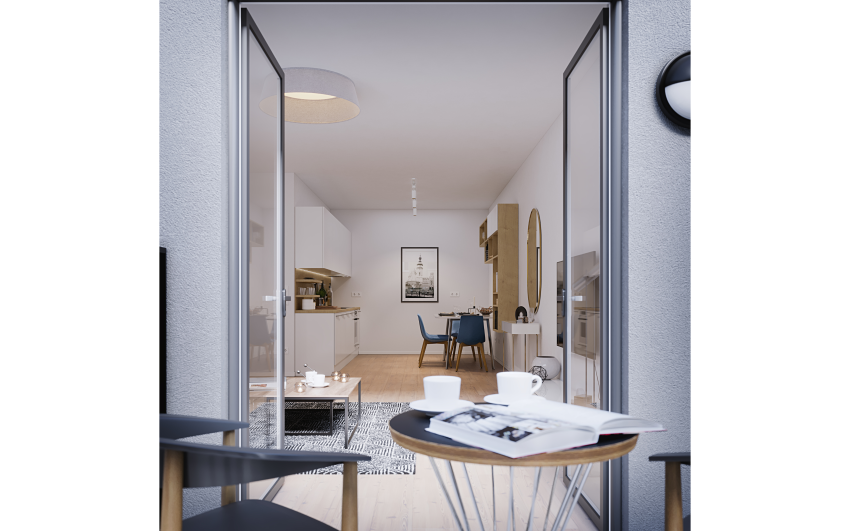 heller moderner Wohnbereich