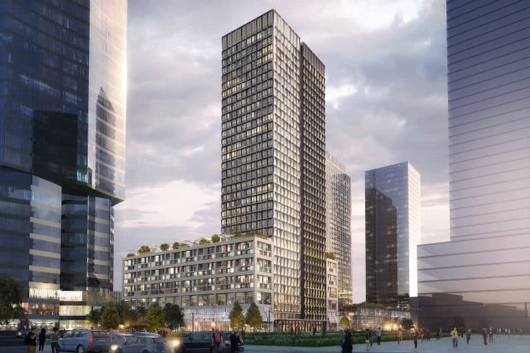 Modernes Büro Hochhaus