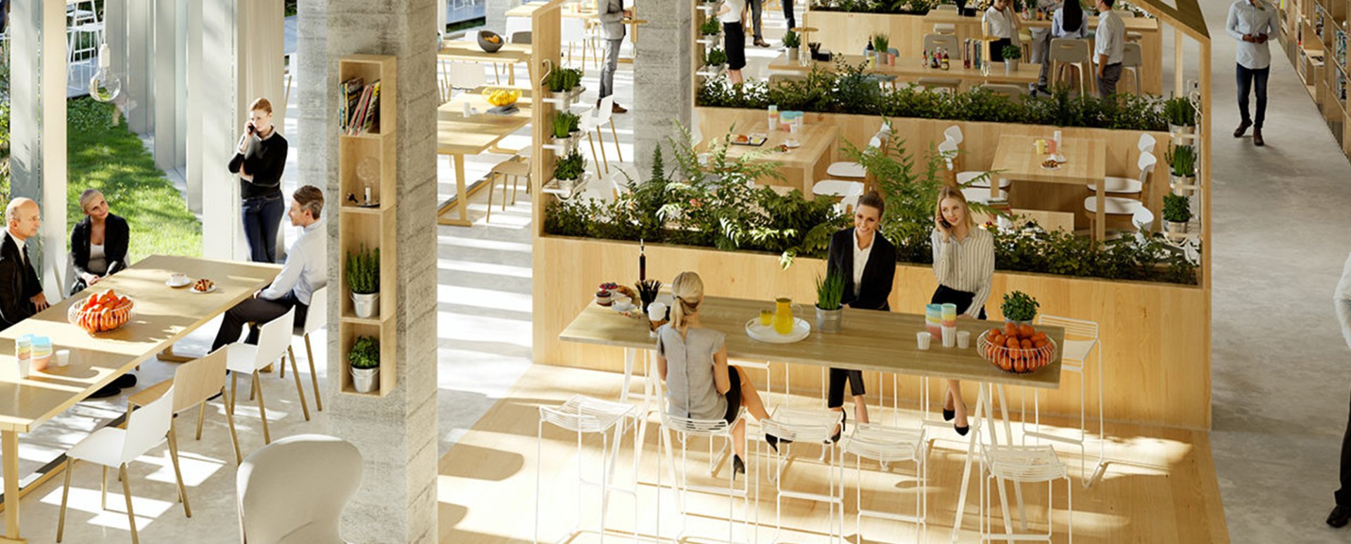 Innenansicht Kantine