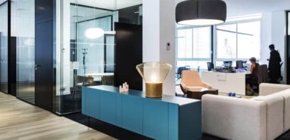 Innenansicht modernes Büro