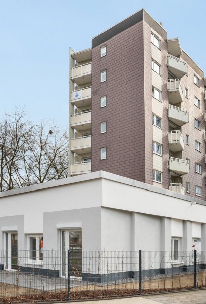 Fassade Mehrfamilienhaus