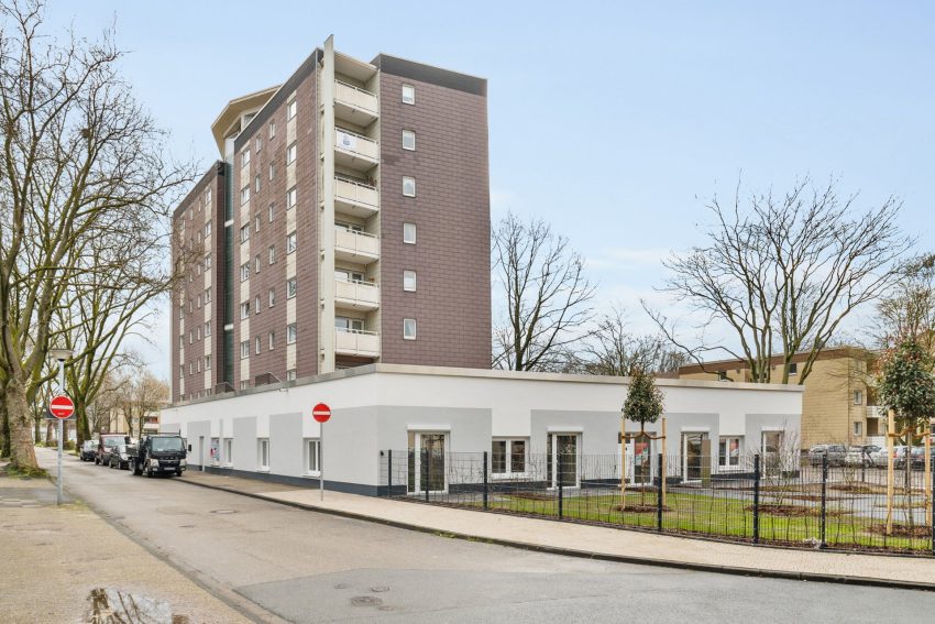 Fassade Mehrfamilienhaus