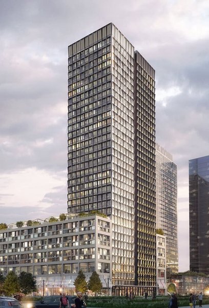 Fassade Büro-Hochhaus