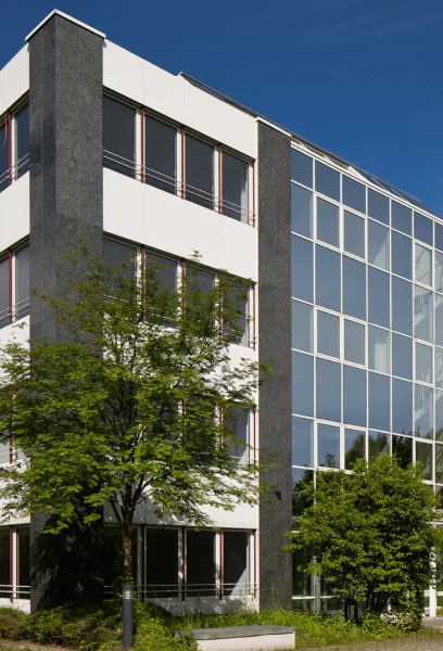 Fassade modernes Bürogebäude