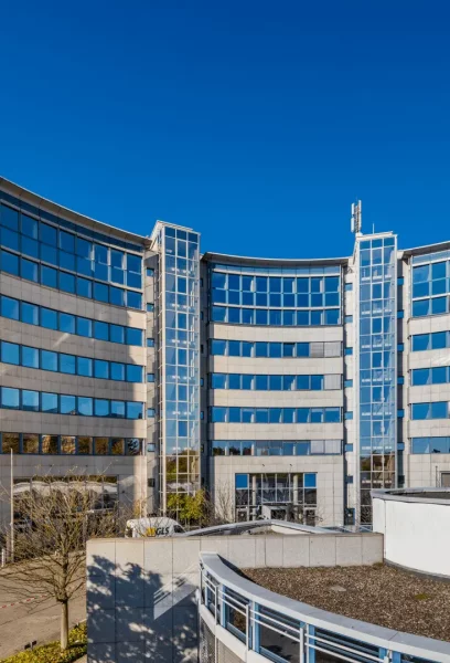 Fassade, großes Bürogebäude