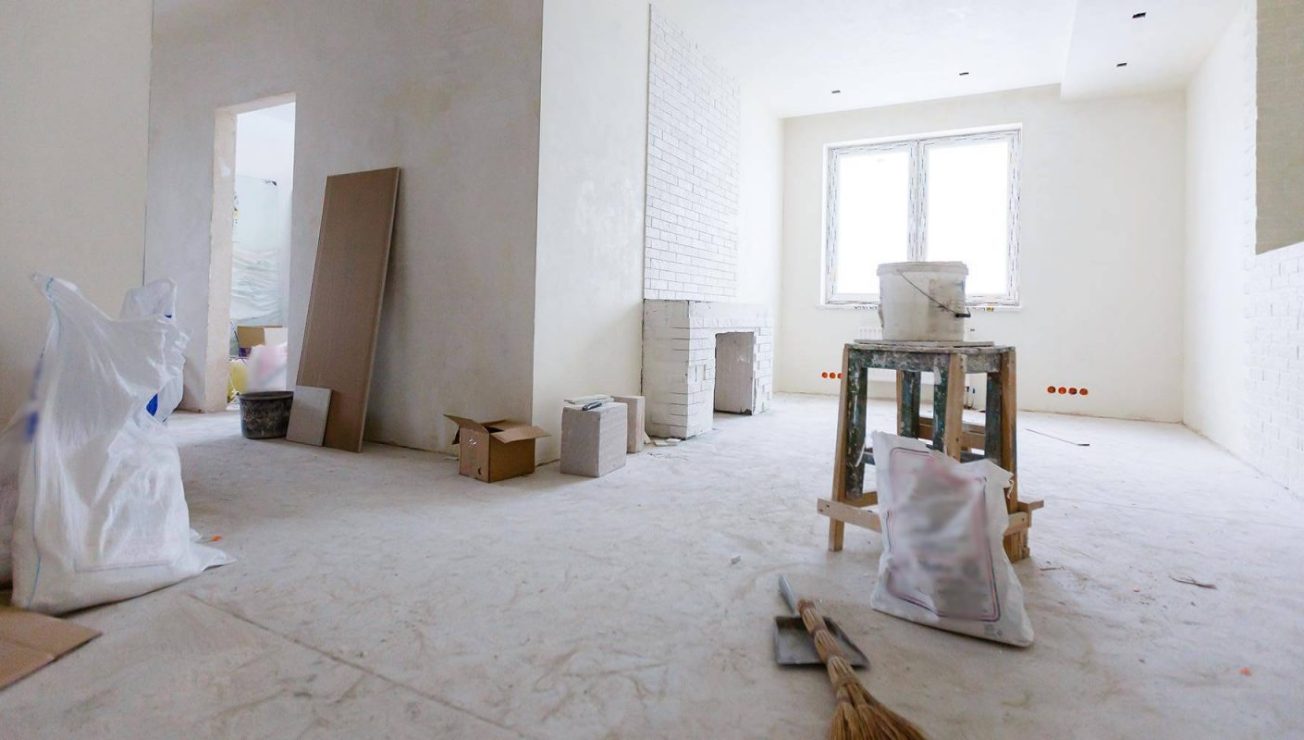 Baustelle Innenansicht