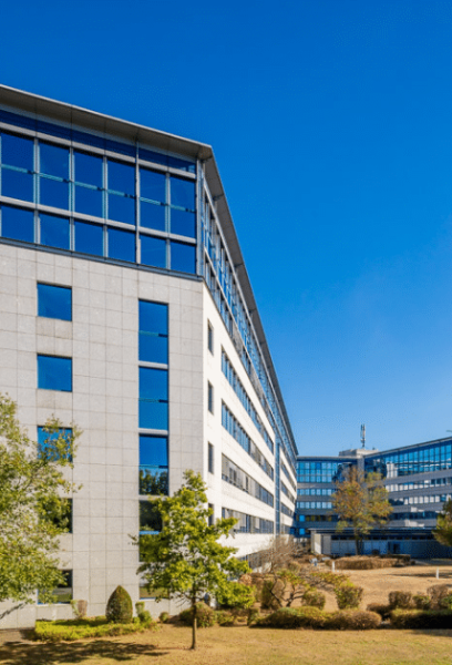 Fassade, großes Bürogebäude