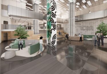 Innenansicht Lobby Bürogebäude