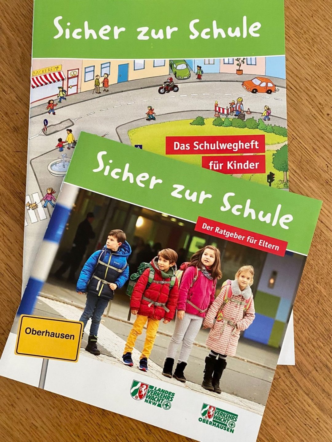 Broschüren: sicher zur Schule