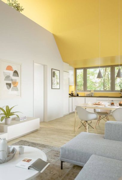 heller moderner Wohnraum