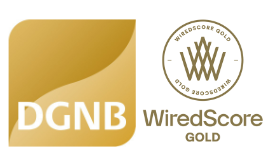 LOFT by Covivio DGNB WiredScore Gold Zertifizierung