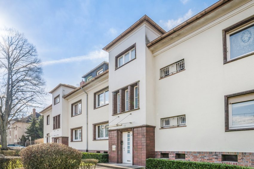 Außenfassade Margarethenhöhe in Essen