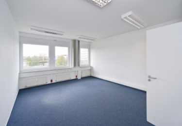 Ansicht leere Fläche des Bürogebäude Tino