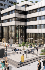 Vorplatz des ICON by Covivio