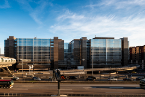 Außenansicht Gebäude Frankfurt Airport Center