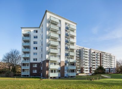Außenansicht Wohnanlage Ellerneck Hamburg