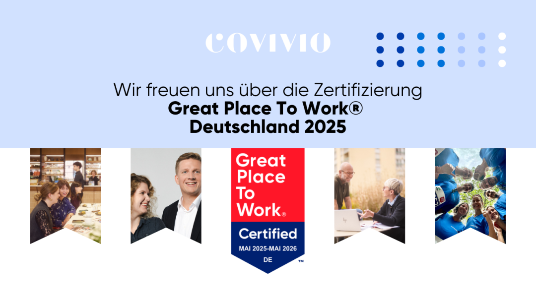 Covivio erhält die Zertifiziereung Great Place to Work 2025