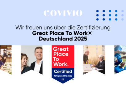 Covivio erhält die Zertifiziereung Great Place to Work 2025