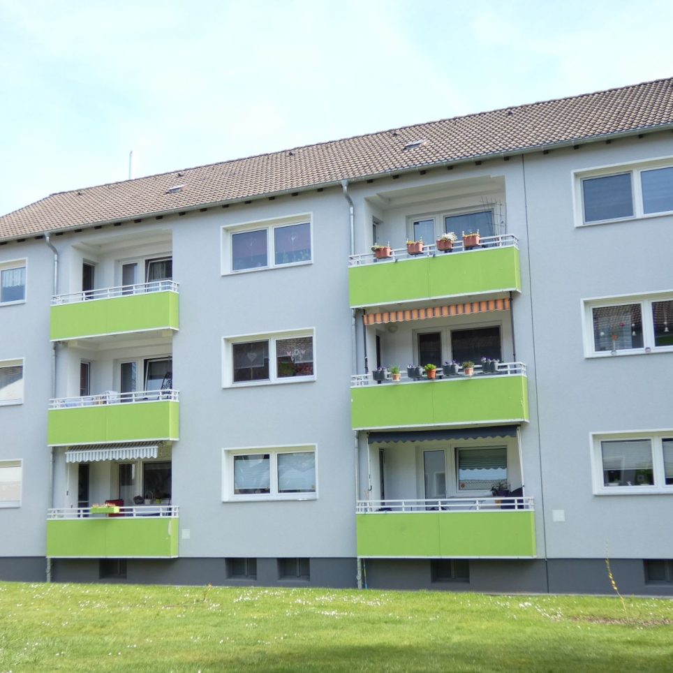 Hausansicht - Balkone