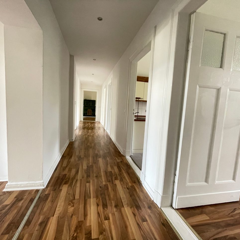 der erste Blick ins neue Zuhause