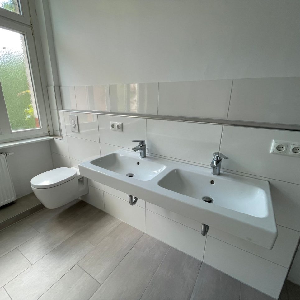 Doppelwaschbecken für die ganze Familie