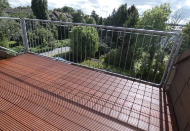 Originalfoto Dachbalkon