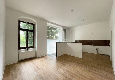 Blick zur offenen Küchenzeile