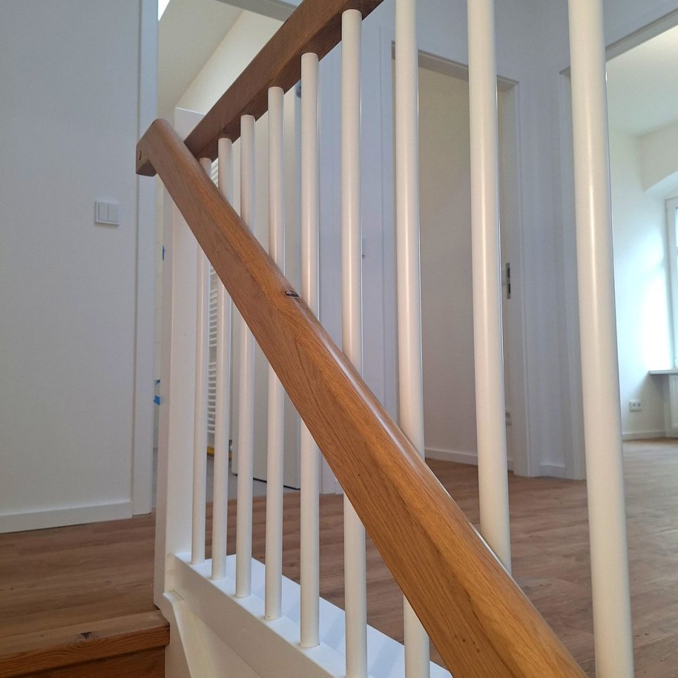 Treppe im Obergeschoss