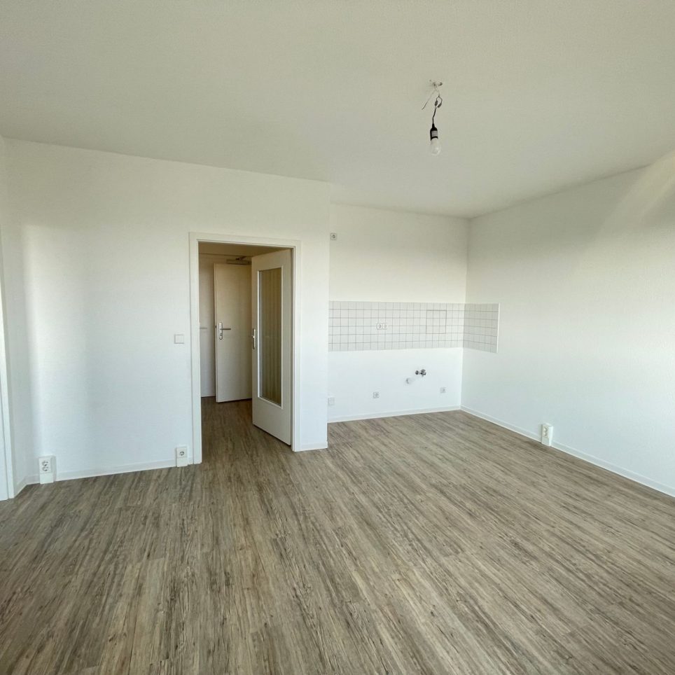 Wohnzimmer mit Kochnische