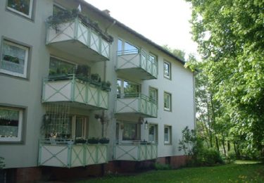 Wohnung Rückansicht