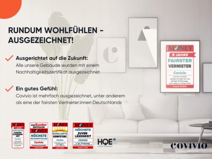 Bezugsfertige Wohnung mit großem Balkon - Photo 4
