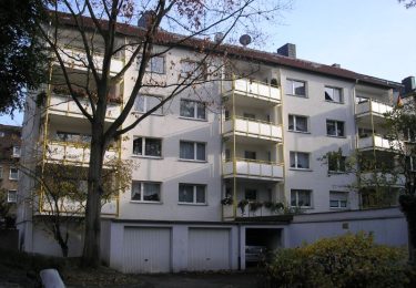Wohnung Rückansicht