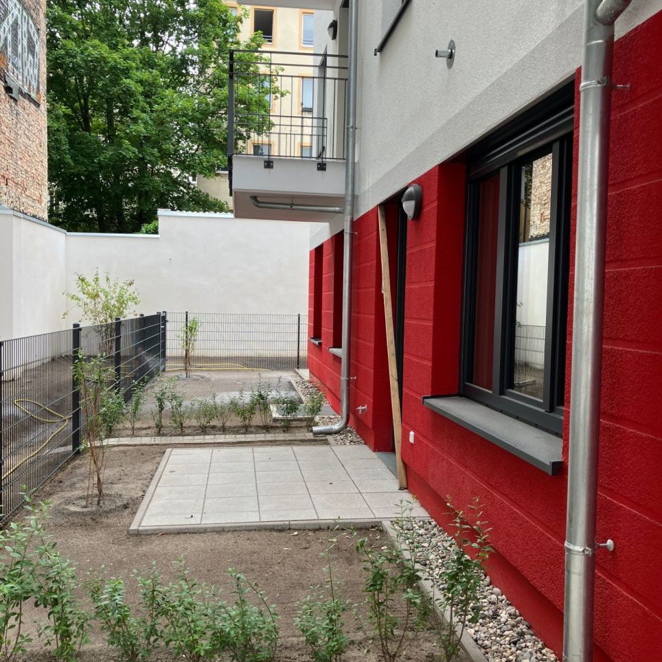 Beispielhafte Terrasse