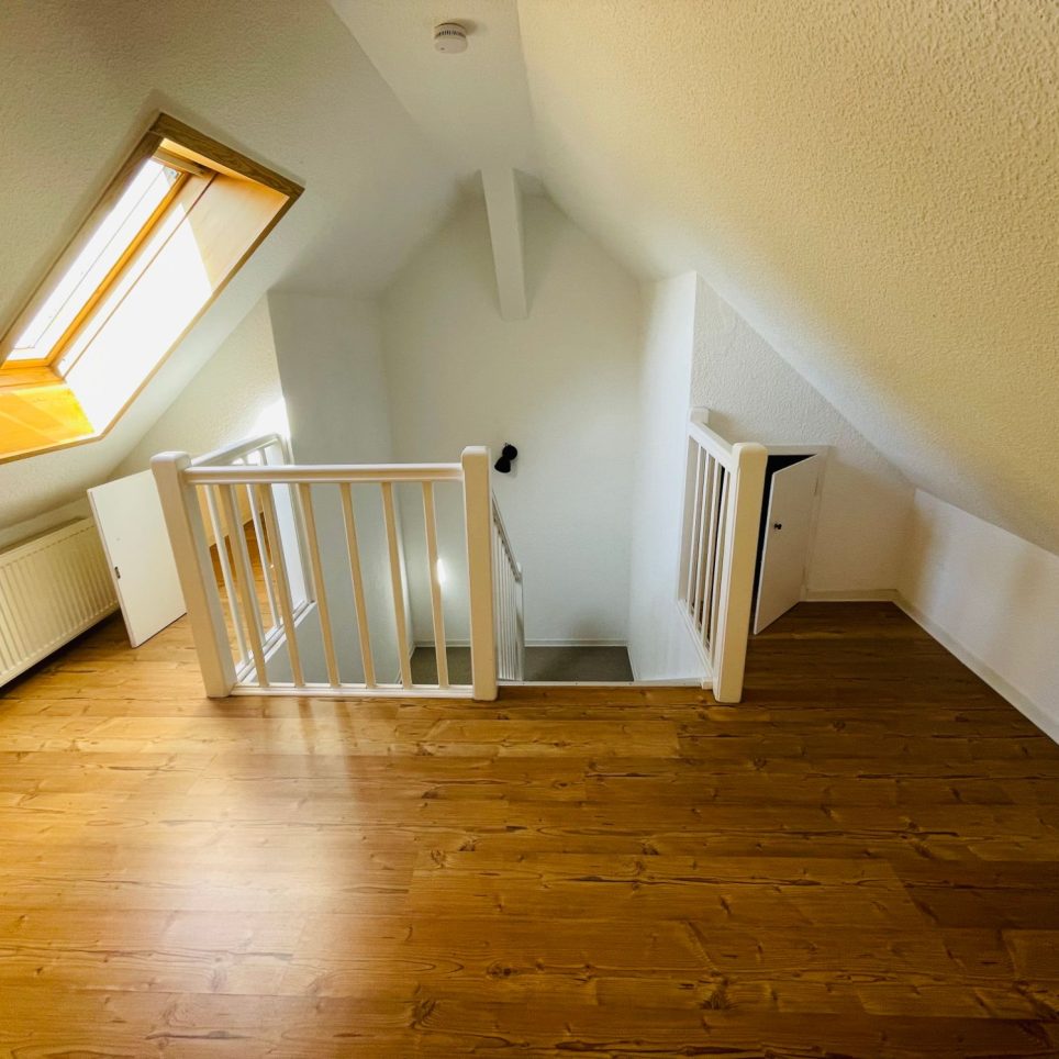 Vorflur/Arbeitsplatz obere Etage
