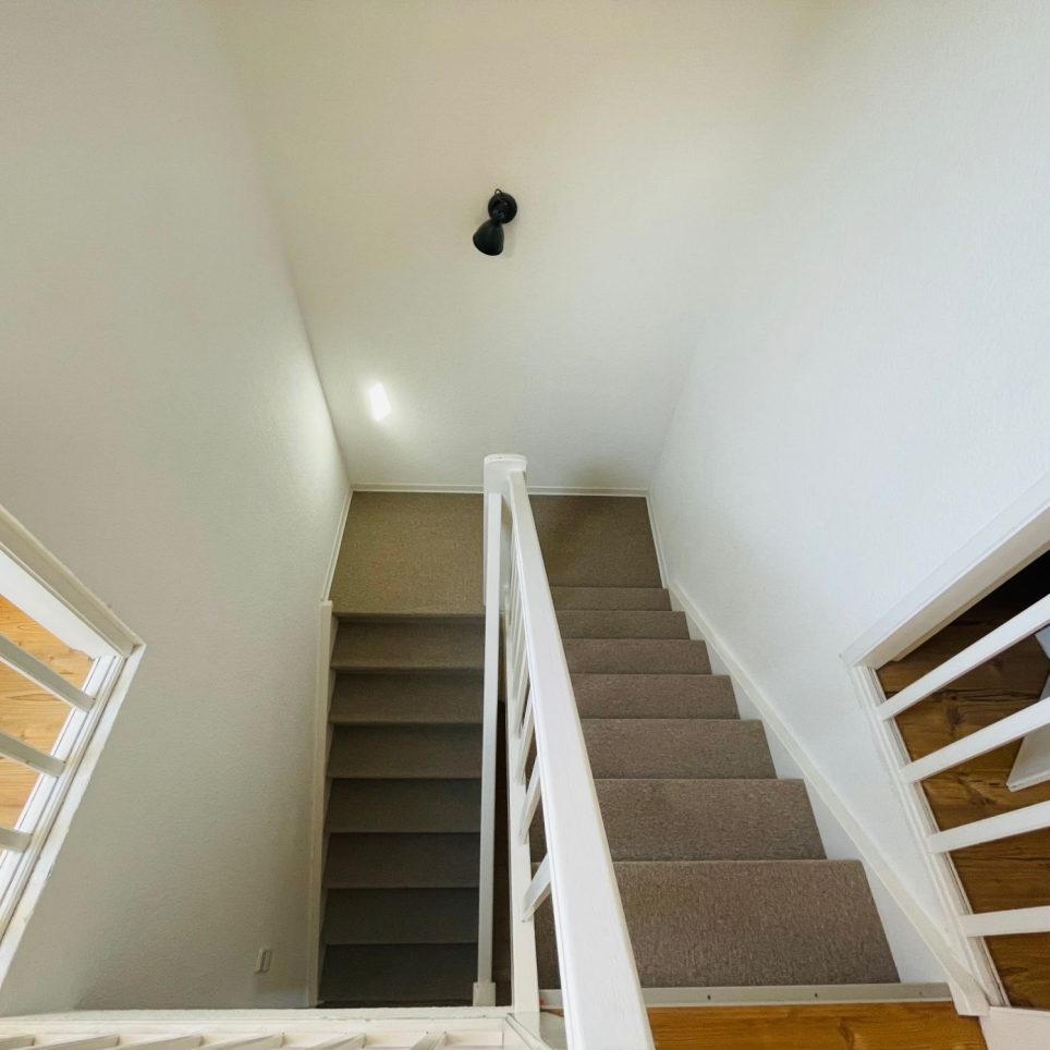innenliegende Treppe