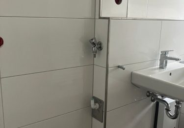 Waschmaschinenanschluss im Bad