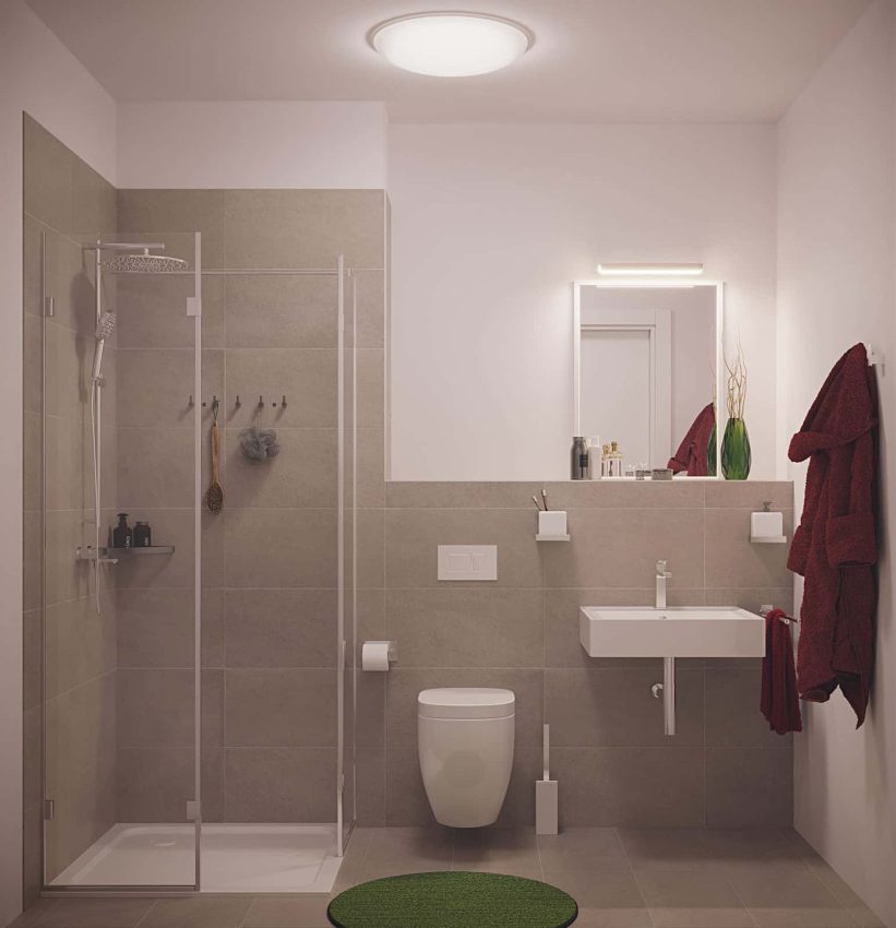 modernes Duschbad