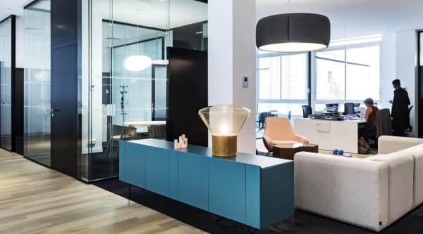 Innenansicht modernes Büro