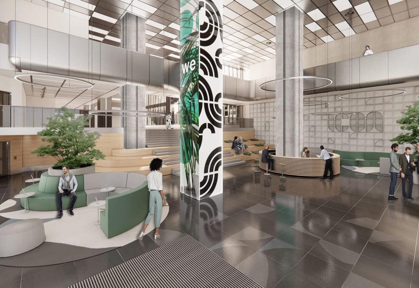 Foyer Lobby, Bürogebäude