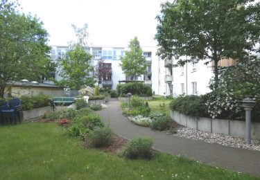 innenliegender Garten