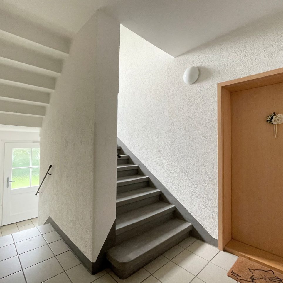Gepflegtes Treppenhaus