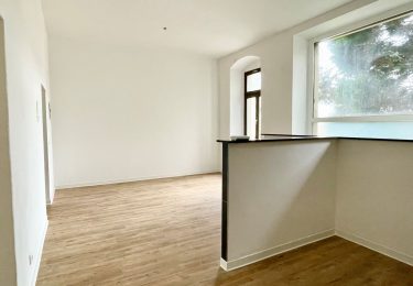 Blick in den offenen Wohnbereich