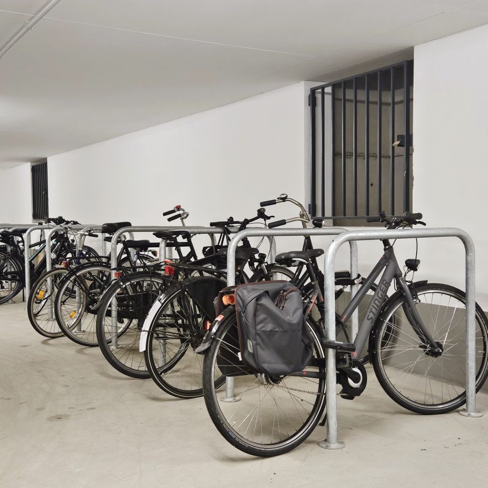 Fahrradbereich im Keller