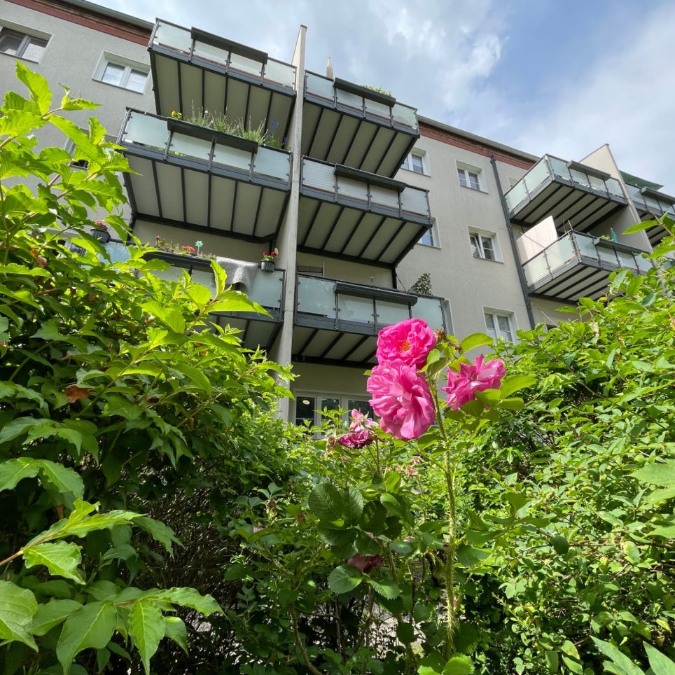 Wohnungen teilweise mit Balkon