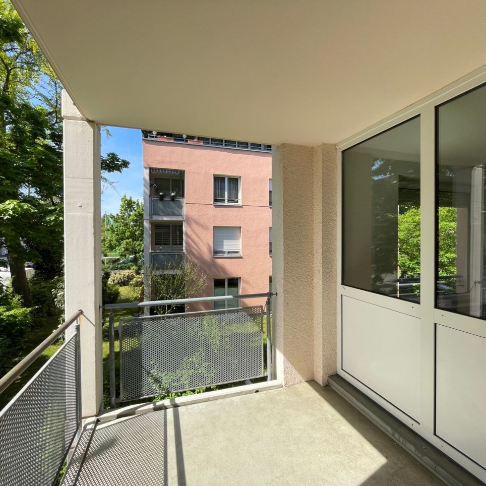 Loggia mit Süd-West-Ausrichtung