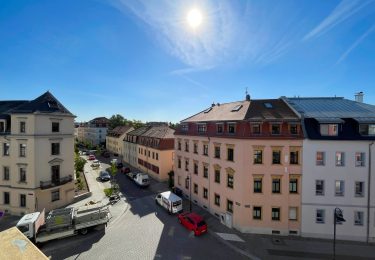Blick aus dem Wohnzimmer