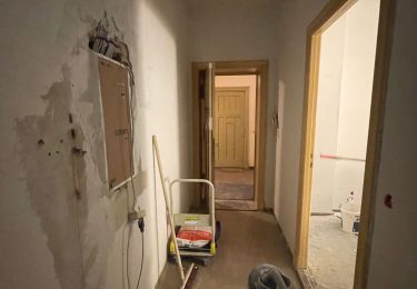 Flur im Ausbau