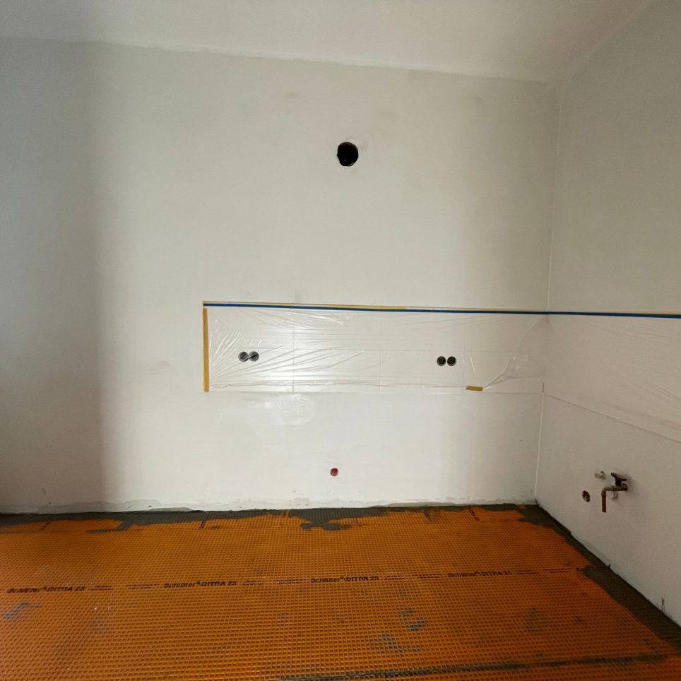 Küche im Ausbau